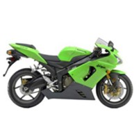 Carene Kawasaki Ninja ZX6R 05-06