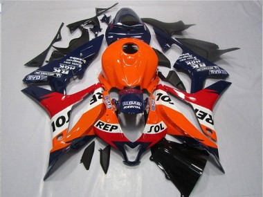 Arancia Blu Nero Repsol Carene Moto Honda CBR 600 RR 07-08