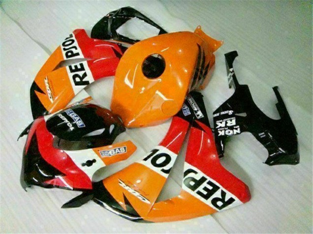 Arancia Repsol Kits Carenatura Motocicletta Completo ABS Honda CBR 1000 RR 08-11