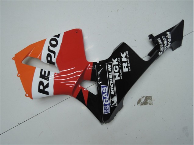 Arancia Rosso Nero Repsol Carene Moto Honda CBR 600 RR 03-04