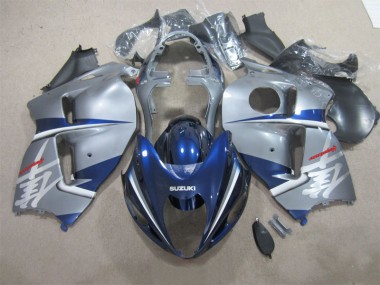 Argento Blu Carene Moto Suzuki GSXR 1300 Hayabusa 96-07