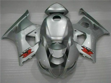 Argento Kits Carenatura Moto Completa Suzuki GSXR 1000 K3 03-04