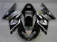 Argento Nero Carene Moto Suzuki GSXR 1000 K1 00-02