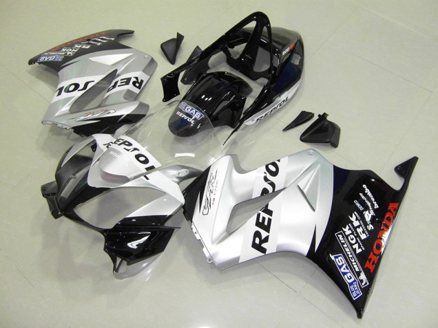 Argento Repsol Kits Carene Moto Completa Honda VFR 800 02-13