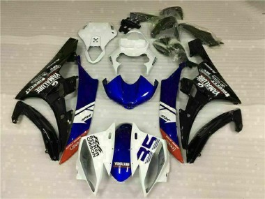 Bianco ABS Kit Carenatura Moto Yamaha R6 06-07