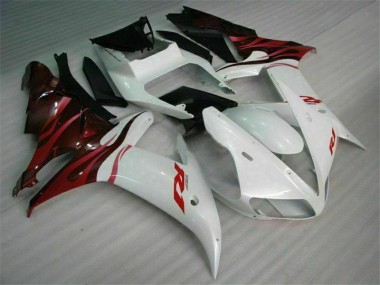 Bianco ABS Moto Plastica & Carena Yamaha R1 02-03