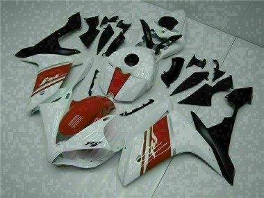 Bianco ABS Plastica Moto Yamaha R1 07-08