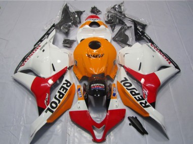 Bianco Arancia Nero Repsol Carene Moto Honda CBR 600 RR 09-12