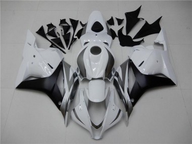 Bianco Argento Nero Carene Moto Honda CBR 600 RR 09-12