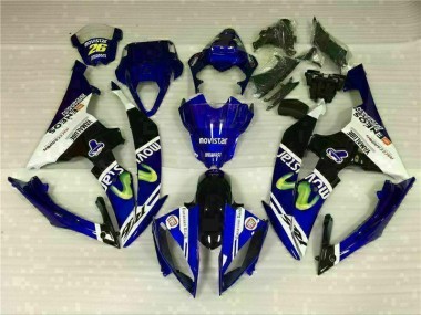 Bianco Blu ABS Kit Carenatura Moto Yamaha R6 08-16