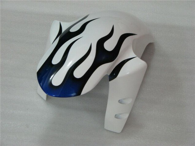 Bianco Blu Fiamma Carene Moto Yamaha R1 04-06