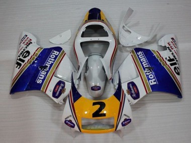 Bianco Blu Giallo Carene Moto Honda NSR 250 MC28 P4 94-96