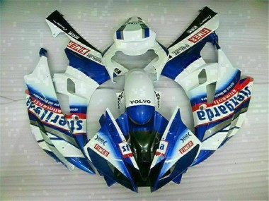 Bianco Blu Kit Carenatura Moto Completa Yamaha R6 06-07