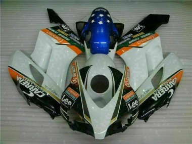 Bianco Blu Kits Carenatura Moto Completa Honda CBR 1000 RR 04-05