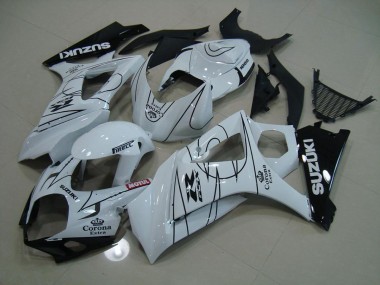 Bianco Corona Carene Moto Suzuki GSXR 1000 K7 07-08