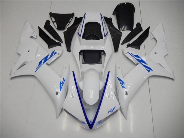 Bianco Kits Carenatura Moto Completa Yamaha R1 02-03