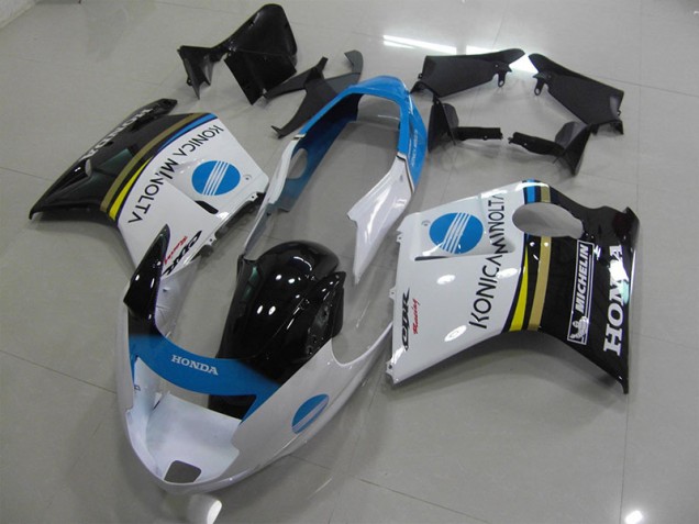 Bianco Konica Minolta Carene Moto Honda CBR 1100 XX Blackbird 96-07