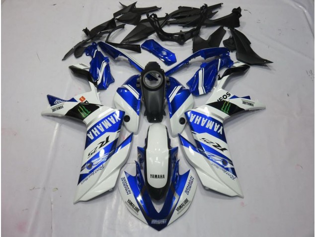 Bianco Monster Carene Moto Yamaha R3 15-22