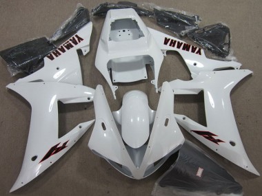 Bianco Nero Carene Moto Yamaha R1 02-03