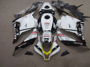 Bianco Nero DENSO RIZOMA Carene Moto Honda CBR 600 RR 09-12