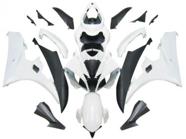 Bianco Nero Kit Carene Moto Yamaha R6 06-07