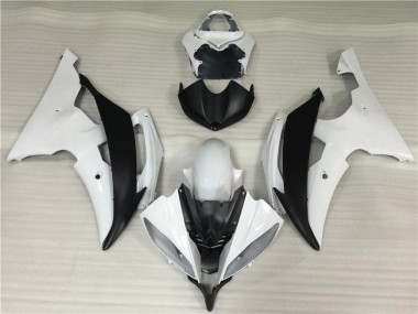 Bianco Nero Kits Carene Moto Yamaha R6 08-16