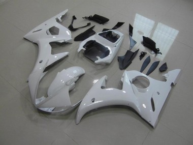 Bianco Nessuna Decalcomania Carene Moto Yamaha R6 03-05