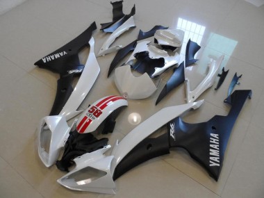 Bianco Perla & Nero 58 Sic Carene Moto Yamaha R6 08-16