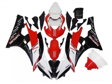 Bianco Rosso Nero Carena Moto Yamaha R6 06-07