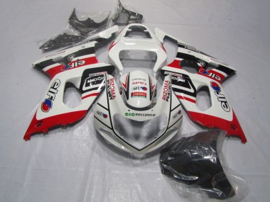 Bianco Rosso Rizoma Playboy Carene Moto Suzuki GSXR 1000 K1 00-02