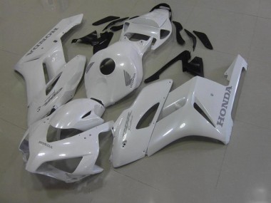 Bianco con Argento Decalcomanie Carene Moto Honda CBR 1000 RR 06-07