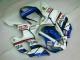 Blu Bianco ABS Kits Carene Moto Yamaha R1 00-01