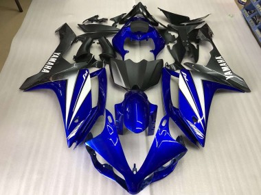 Blu Bianco ABS Moto Plastica & Carena Yamaha R1 07-08