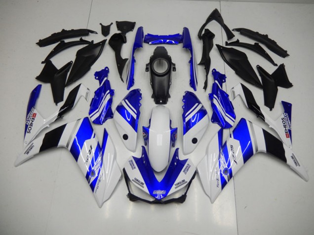 Blu Bianco Blu Bianco ENEOS Carene Moto Yamaha R3 15-22