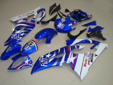 Blu Bianco Fiat 27 Rosso Wudy Carene Moto Yamaha R6 08-16