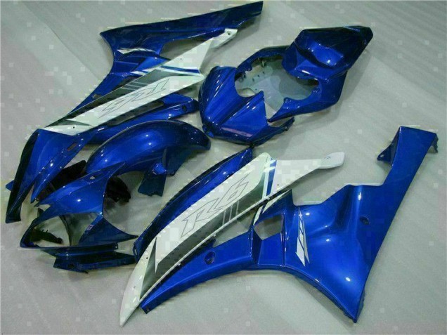 Blu Bianco Kit Carenatura Moto Completa Yamaha R6 06-07