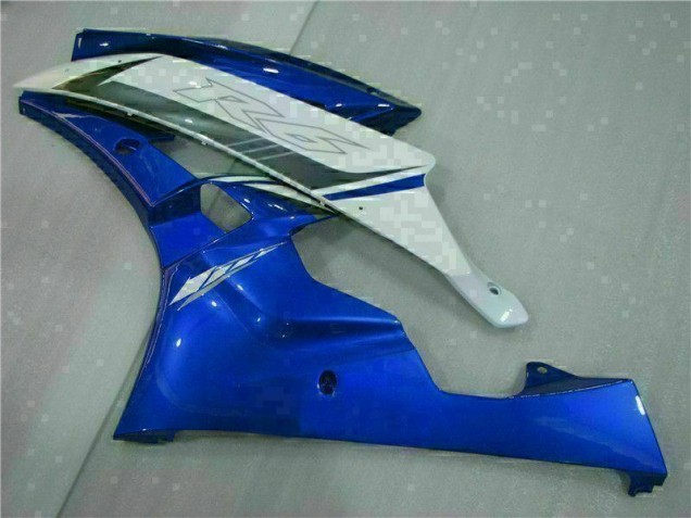 Blu Bianco Kit Carenatura Moto Completa Yamaha R6 06-07