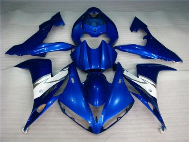 Blu Bianco Kit Carenatura Moto Iniezione Yamaha R1 04-06