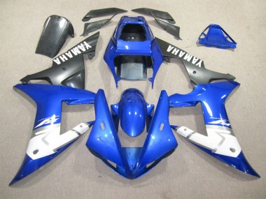 Blu Bianco Kits Carenatura Moto Iniezione Yamaha R1 02-03