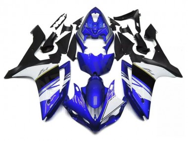 Blu Bianco Nero ABS Moto Plastica & Moto Carena Yamaha R1 04-06