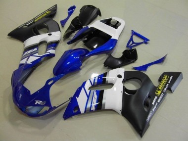 Blu Bianco & Nero Carene Moto Yamaha R6 98-02