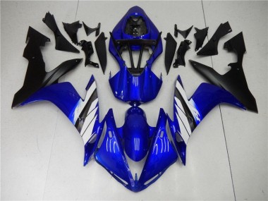 Blu Bianco Nero Kits Carenatura Moto Iniezione Yamaha R1 04-06