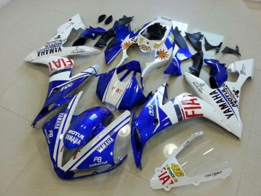 Blu Bianco Rosso Carene Moto Yamaha R1 04-06