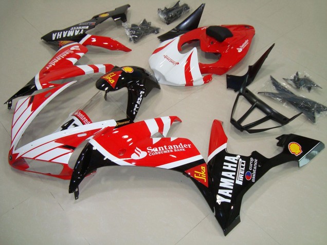 Blu Bianco Rosso Nero Carene Moto Yamaha R1 04-06