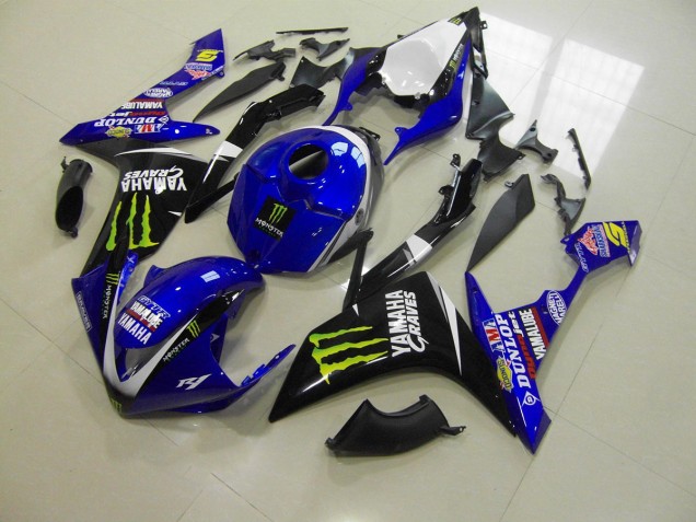 Blu Monster Carene Moto Yamaha R1 07-08