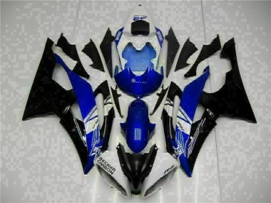 Blu Nero Kit Completo Carenatura Moto ABS Yamaha R6 08-16