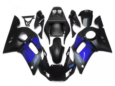 Blu Nero Kits Carenatura Motocicletta Completo ABS Yamaha R6 98-02