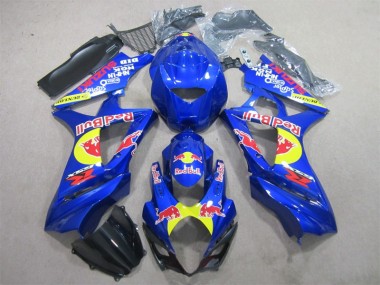 Blu Red Bull Carene Moto Suzuki GSXR 1000 K7 07-08