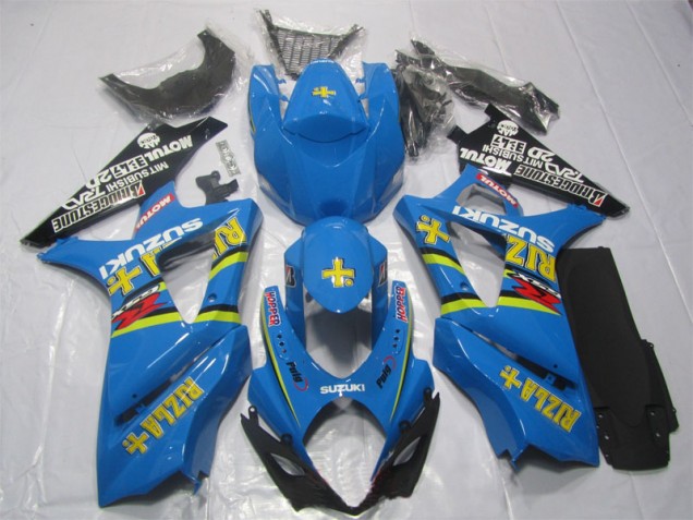 Blu Rizla Carene Moto Suzuki GSXR 1000 K7 07-08