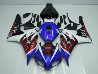 Borgogna & Blu Carene Moto Honda CBR 1000 RR 06-07